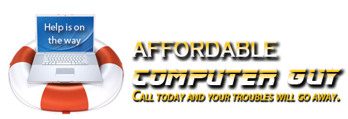 affordable computer guy logo